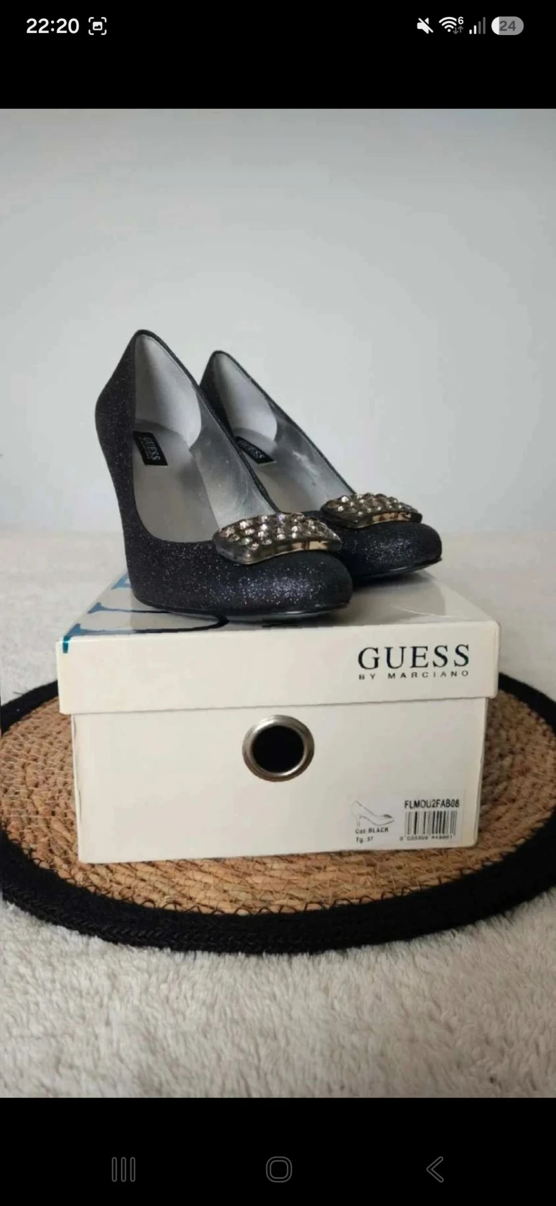 Escarpines GUESS by Marciano con lentejuelas y strass ●Talla 37●🌸 – photo 9